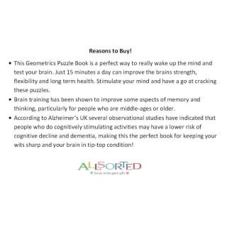 Geometrics Wordsearch Book