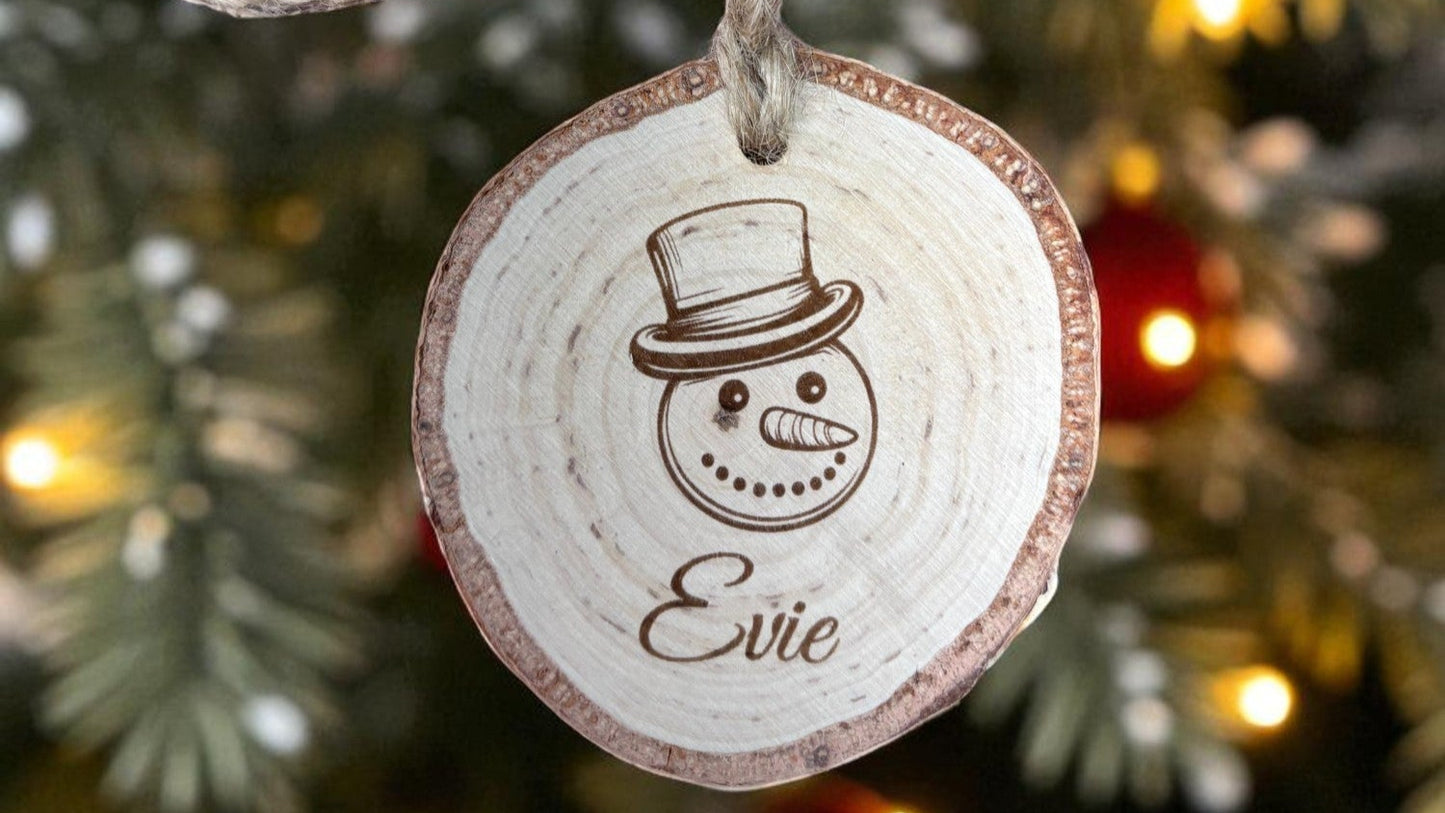 Personalised Tree Decoration