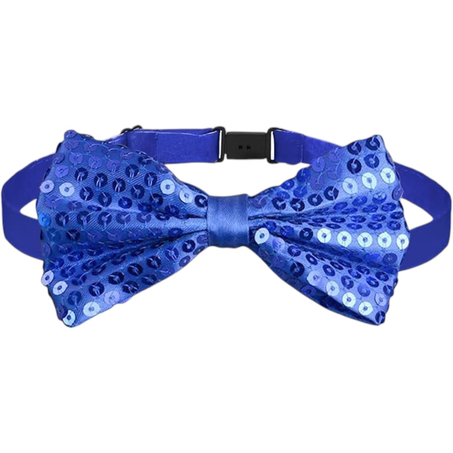 Blue Sequin Bow Tie - Wear It Blue Event