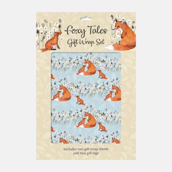 Foxy Tales Gift Wrap Set
