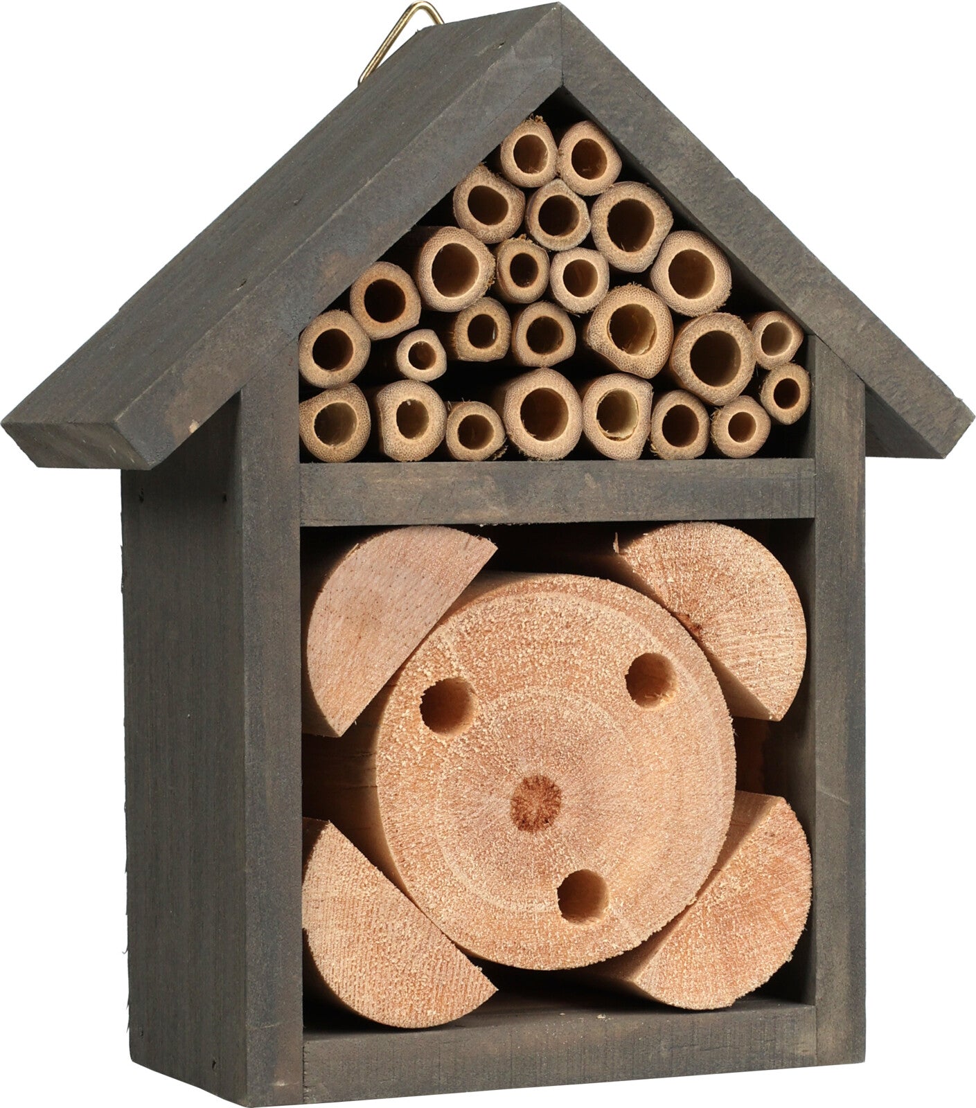 Assorted Colours Wooden Outdoor Wall Mounted Insect Bug House