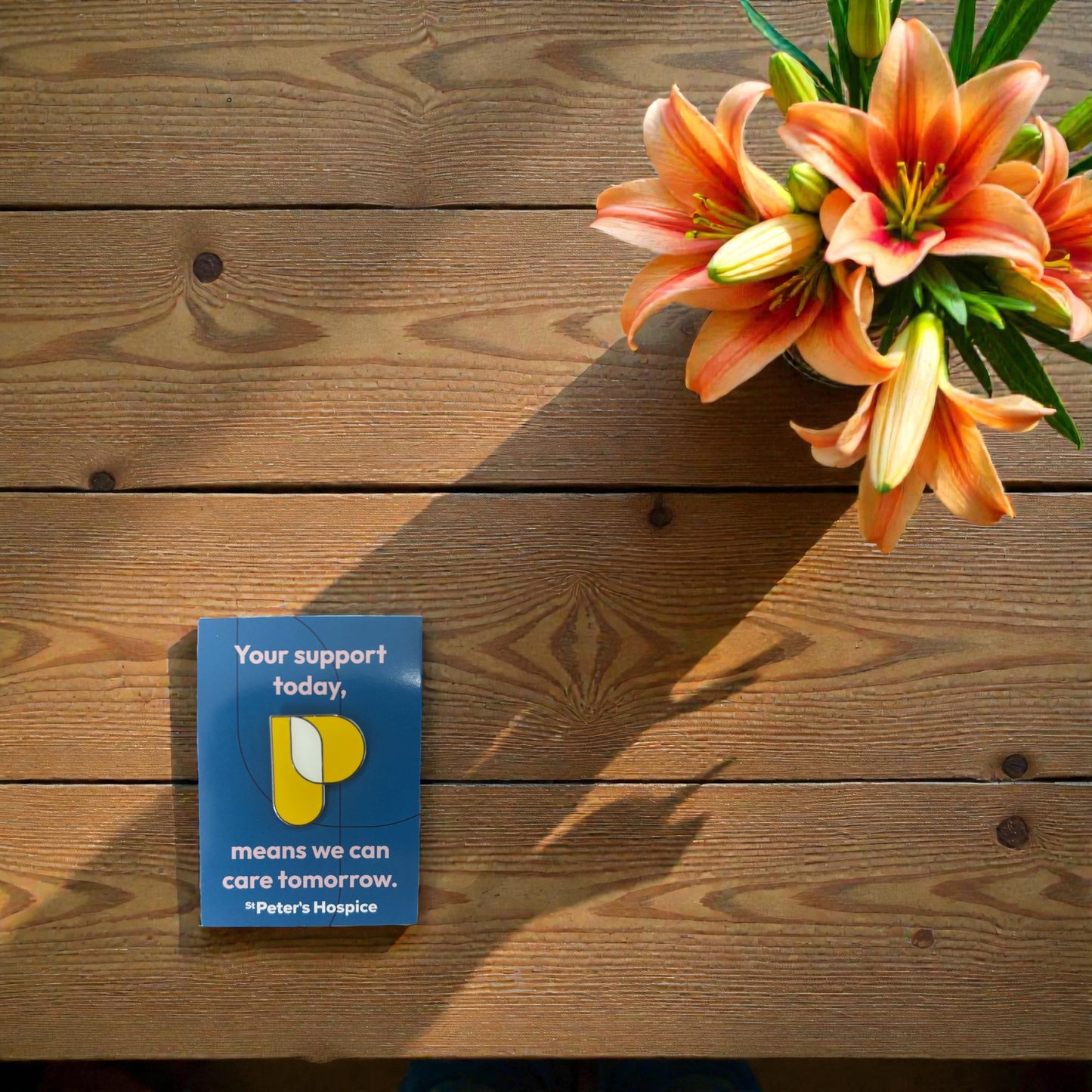 St Peter's Hospice Pin Badges