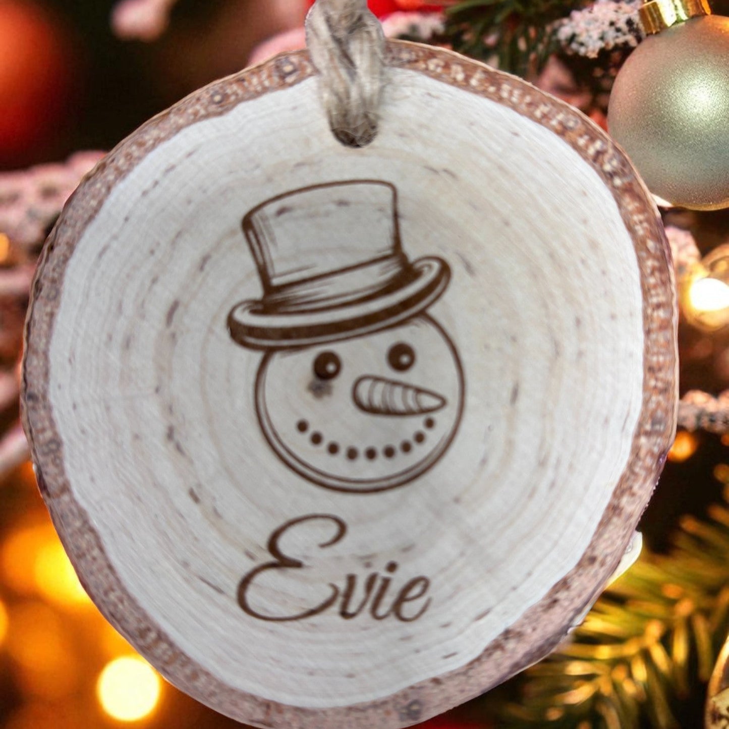Personalised Tree Decoration