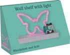 Assorted Neon LED Light Wall Mounted Shelf