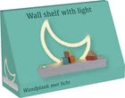 Assorted Neon LED Light Wall Mounted Shelf