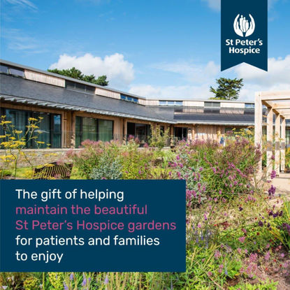 Help maintain our beautiful hospice gardens
