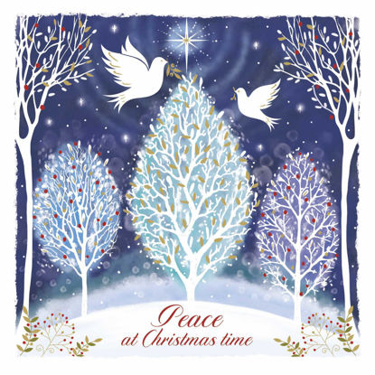 Picture of Peace at Christmas Doves