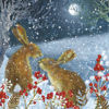 Picture of Winter Hares and Winter Hedgehogs Twinpack