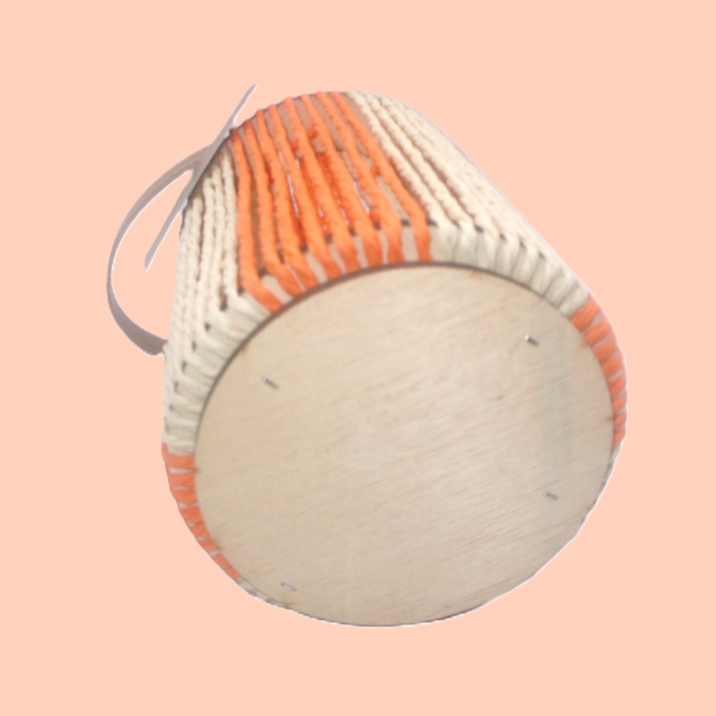 3 Assorted Colour Tall Woven Lanterns with Handles