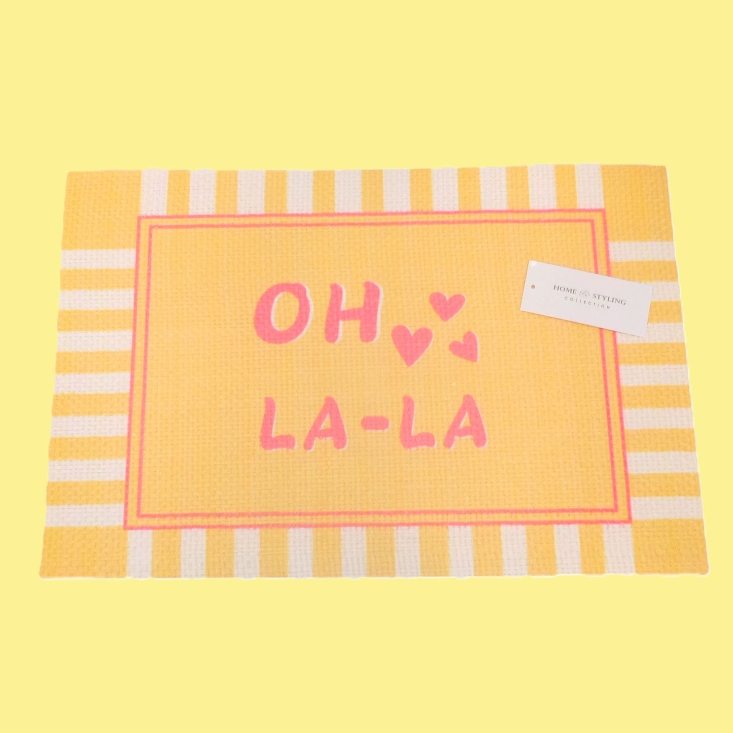 6 Assorted Colourful Sayings Design Placemats