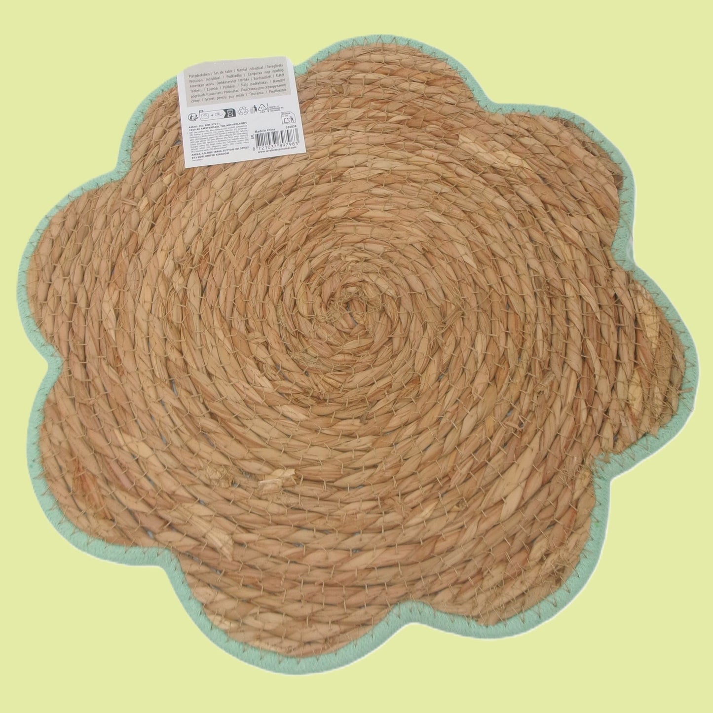 Woven Rattan Placemats in Assorted Colours Home Décor