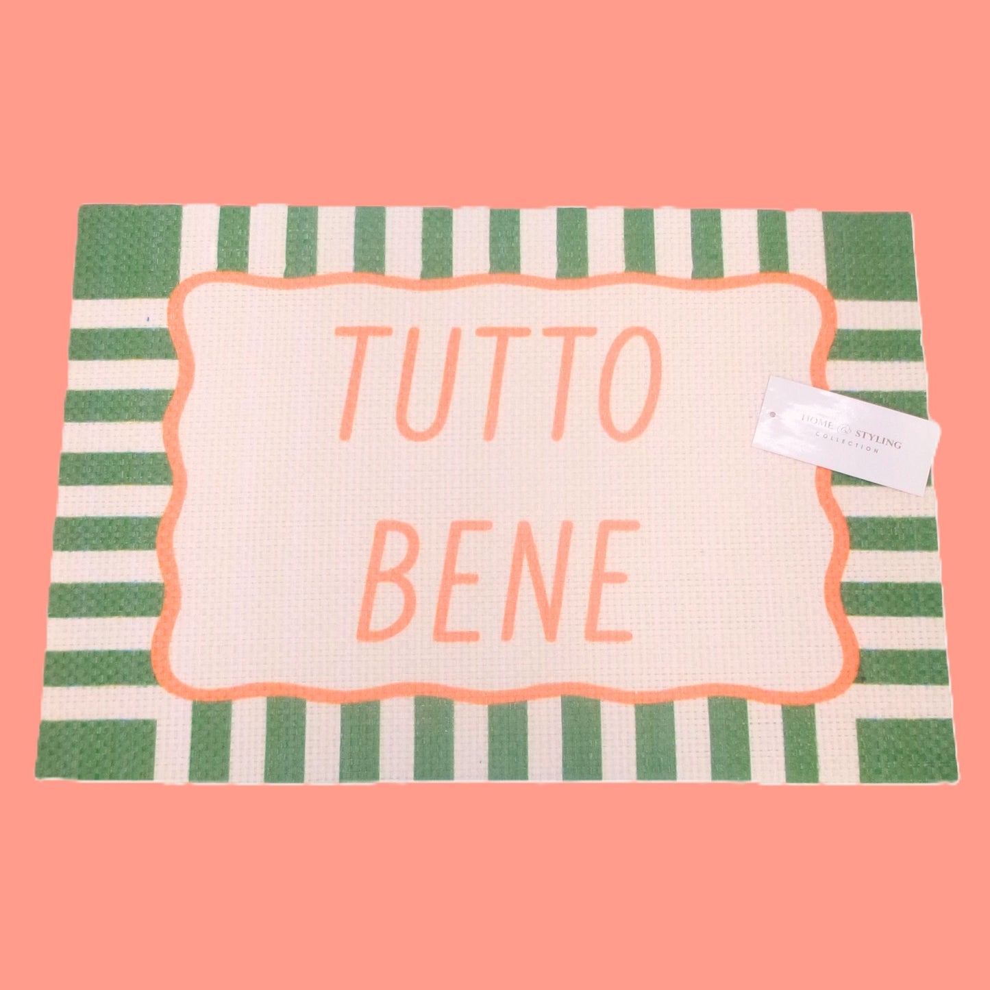 6 Assorted Colourful Sayings Design Placemats