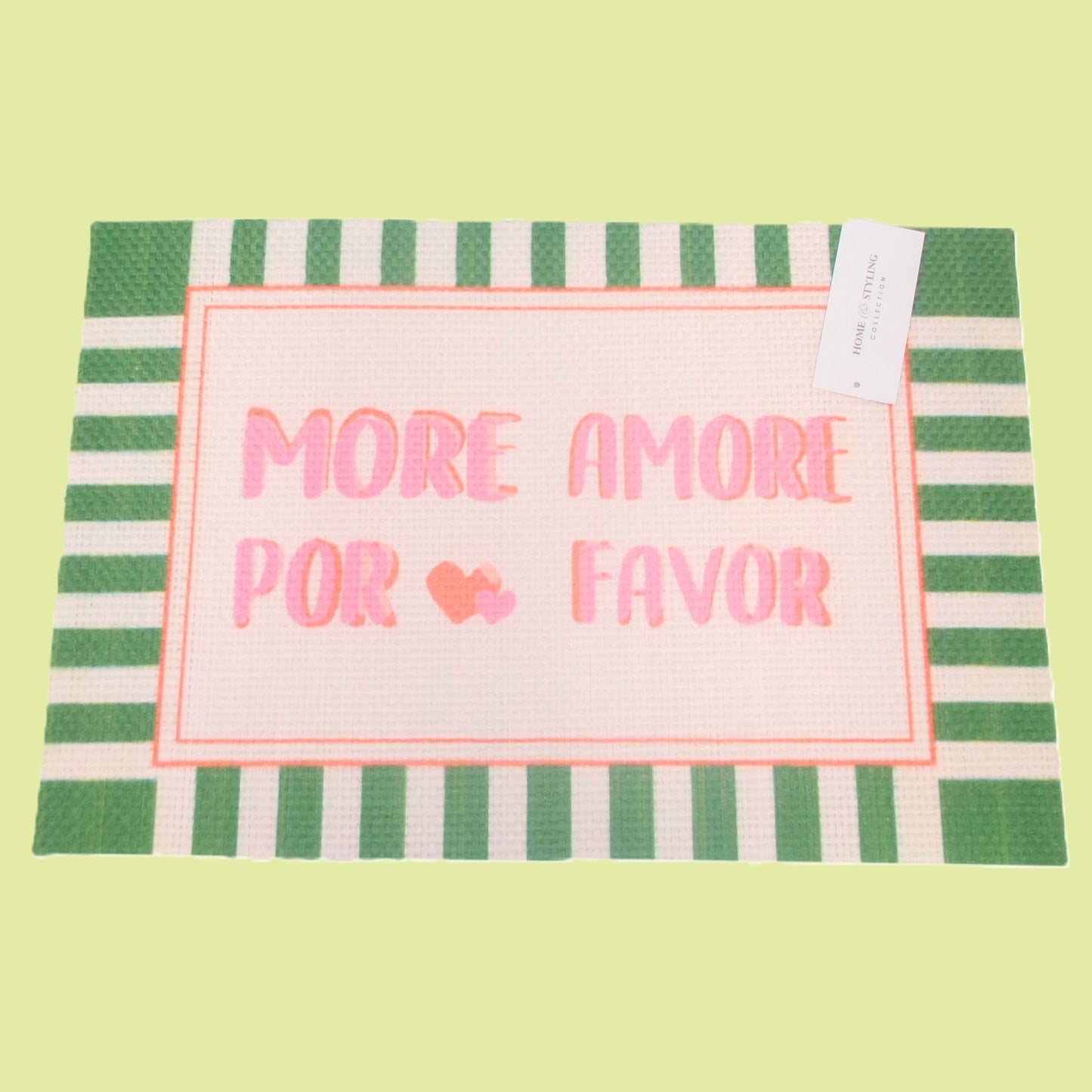 6 Assorted Colourful Sayings Design Placemats
