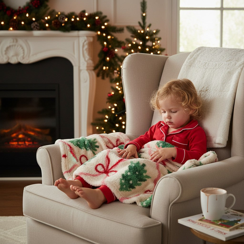 Christmas Blanket 130x160cm 2 Assorted Designs