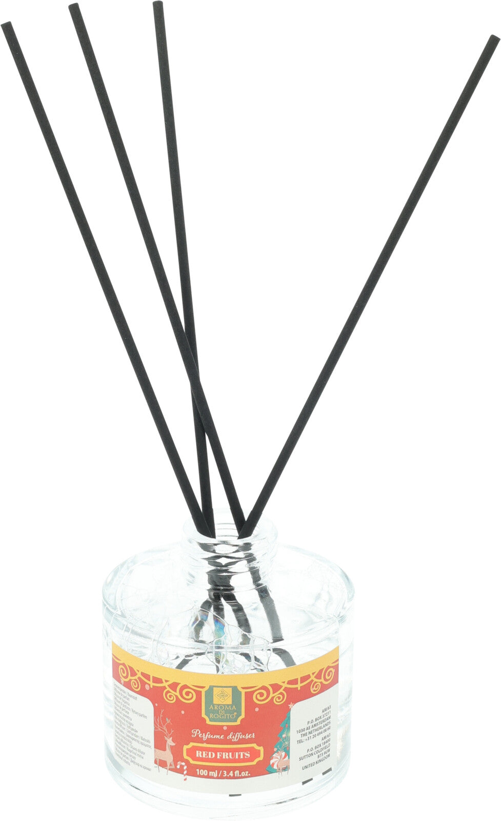Christmas Gift Diffuser 100ml with 4 Reeds 4x Assorted Fragrances