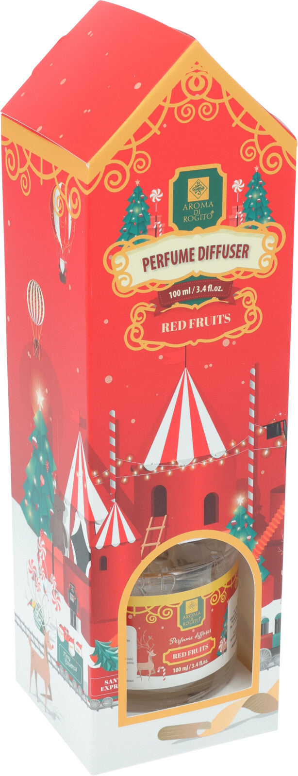 Christmas Gift Diffuser 100ml with 4 Reeds 4x Assorted Fragrances
