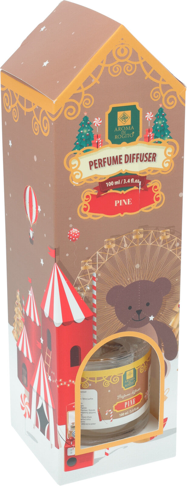 Christmas Gift Diffuser 100ml with 4 Reeds 4x Assorted Fragrances
