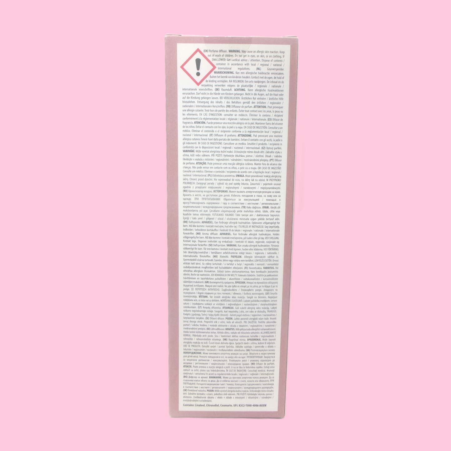 Reed Diffuser 4 Assorted Fragrances Boxed