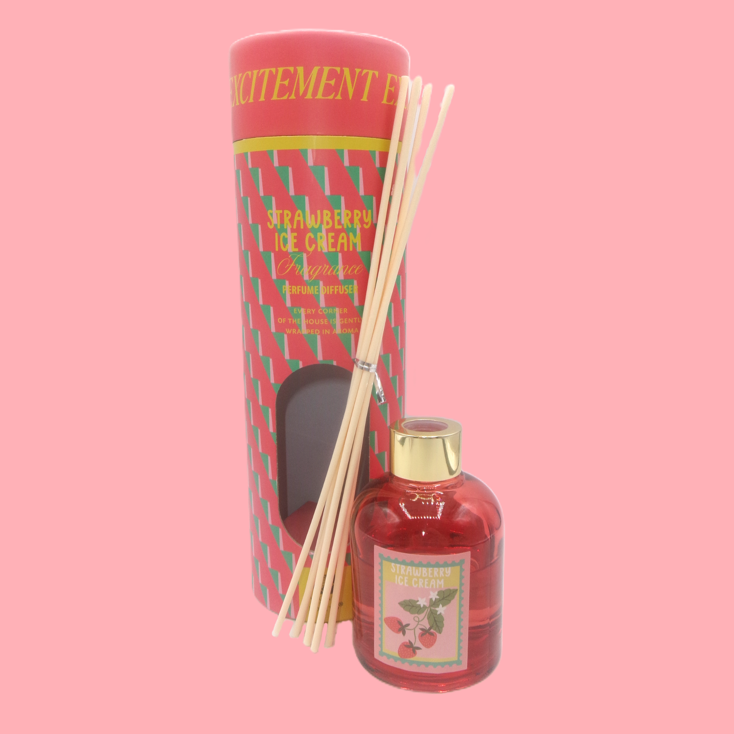 Reed Diffusers 4 Assorted Fragrances Gift Boxed