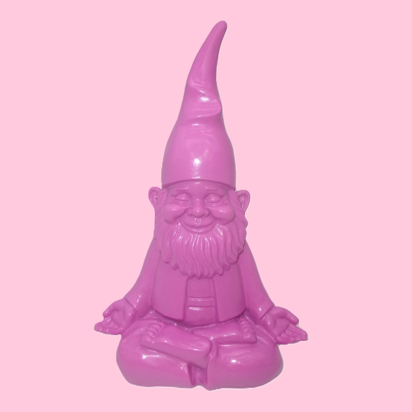 3 Assorted Yoga Pose Colourful Garden Gnomes