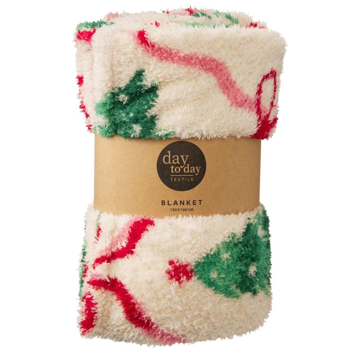 Christmas Blanket 130x160cm 2 Assorted Designs