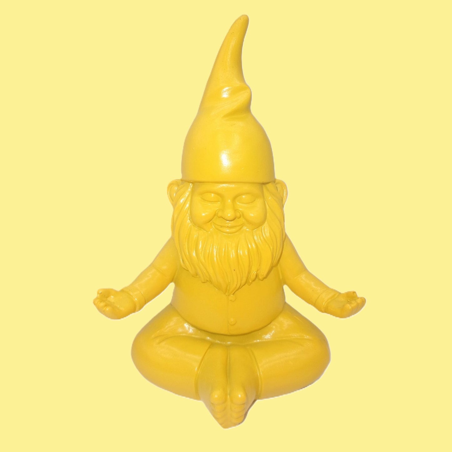 3 Assorted Yoga Pose Colourful Garden Gnomes
