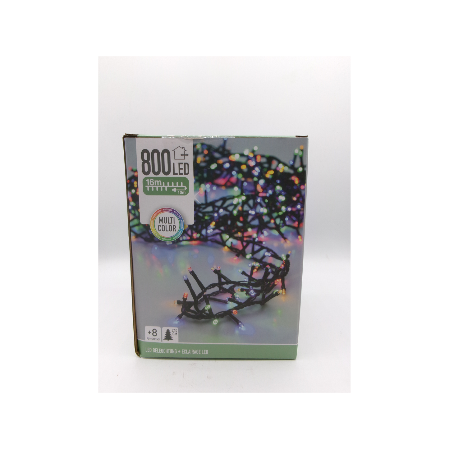 800 LED Tree Lights  Multicolour 16M 8 Functions