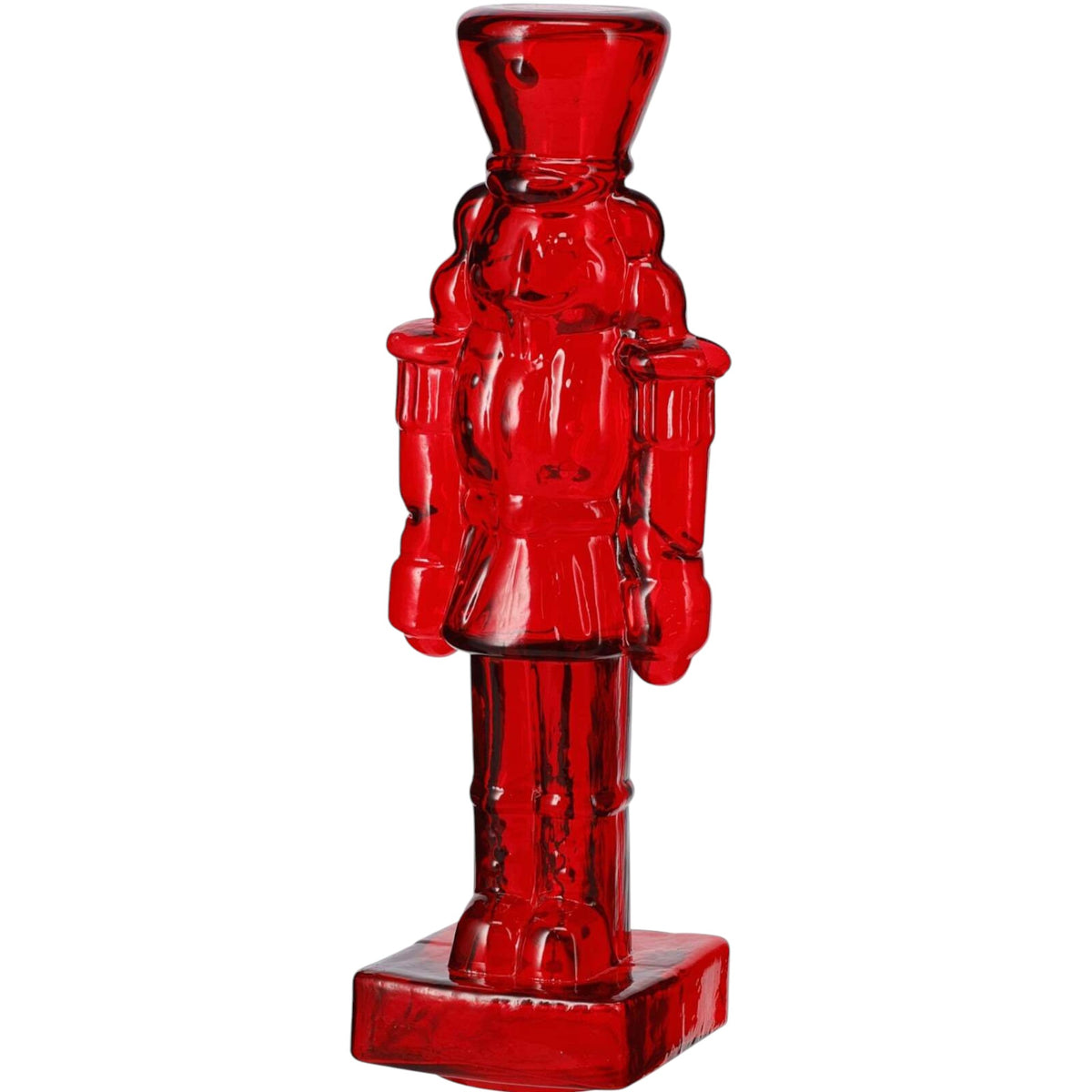 Glass Decorative Nutcracker - 3 Colours Available