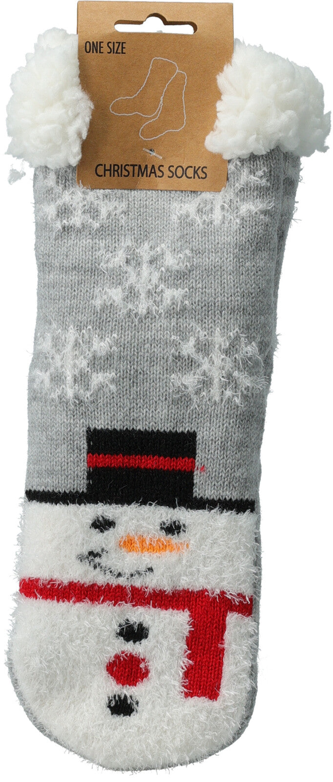 Christmas Socks Sherpa Inside one Size 6x Assorted Designs
