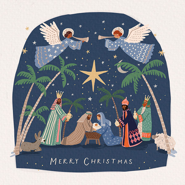 Angels at the Manger