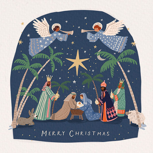 Angels at the Manger