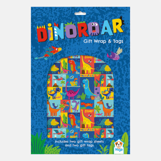 Dinoroar Gift Wrap Set