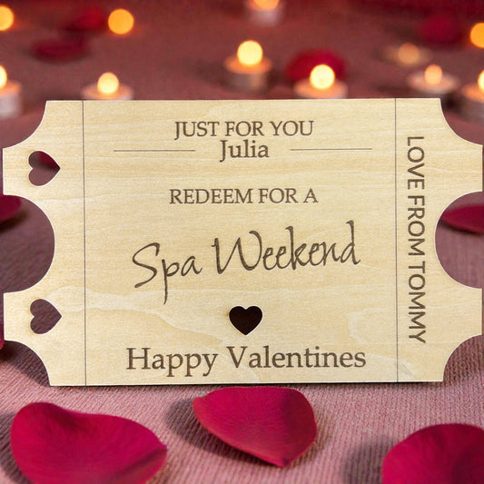 Valentine Personalised Voucher