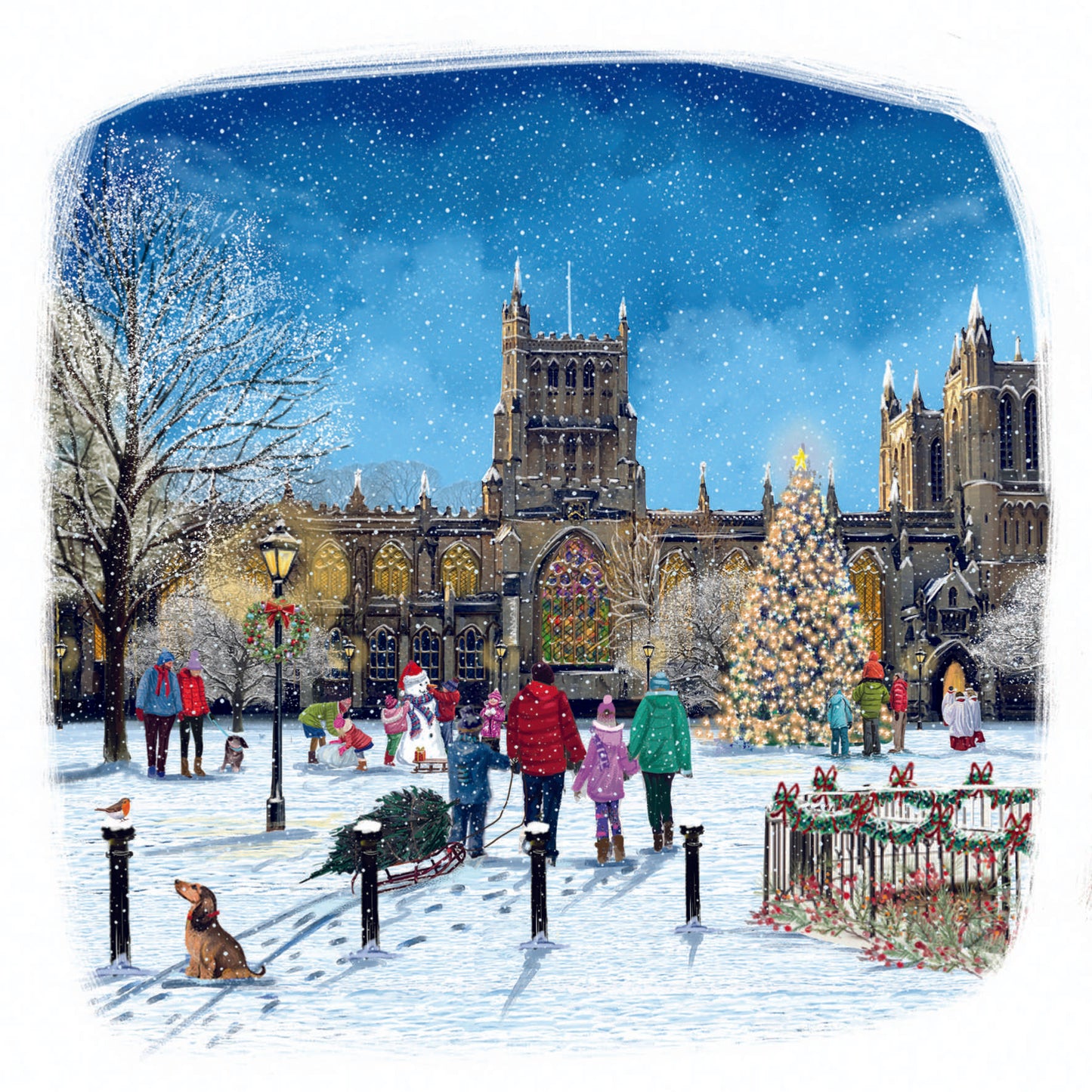Fun on College Green
