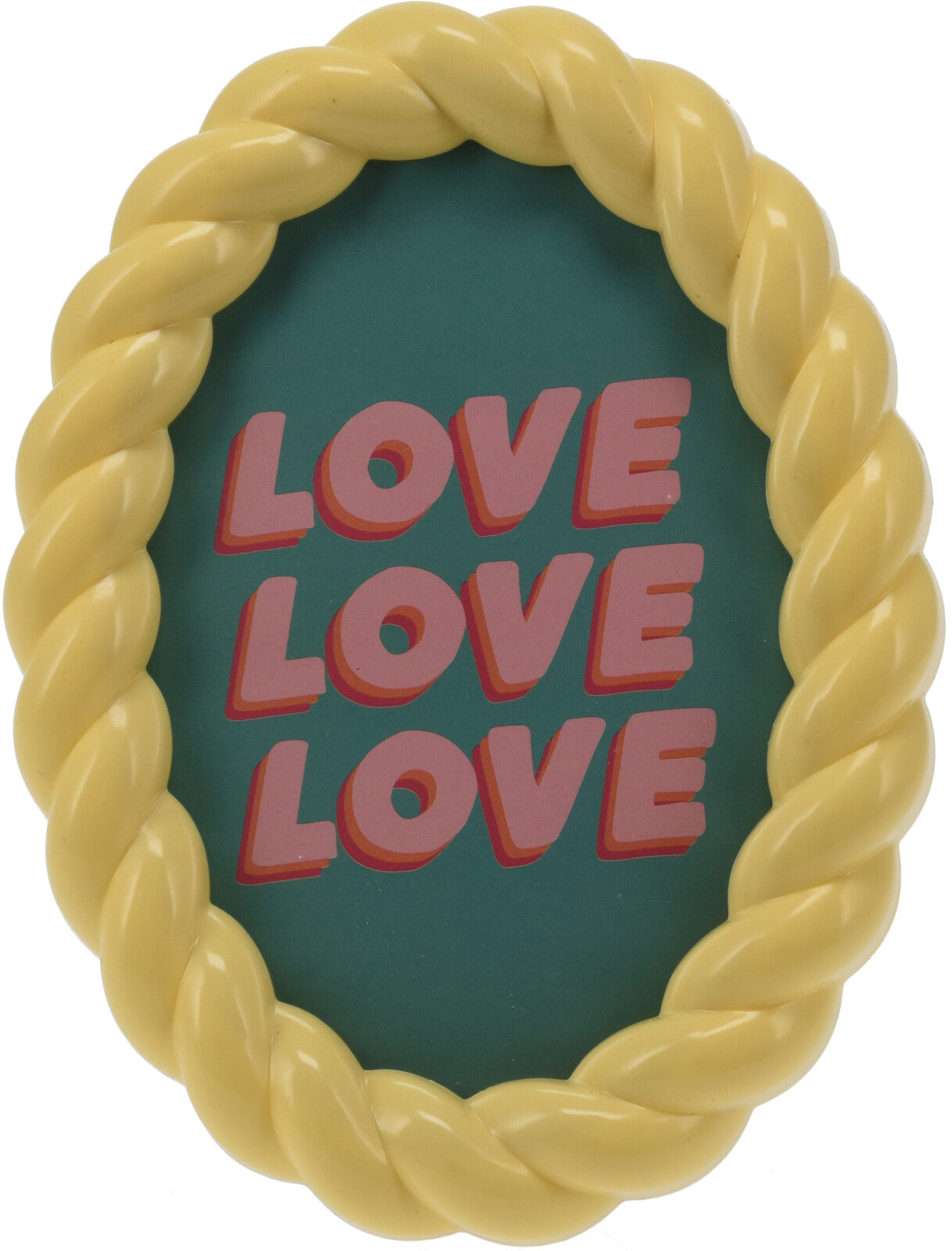 Assorted Oval Rectangle Twist Pastel Colour Photo Picture Frame