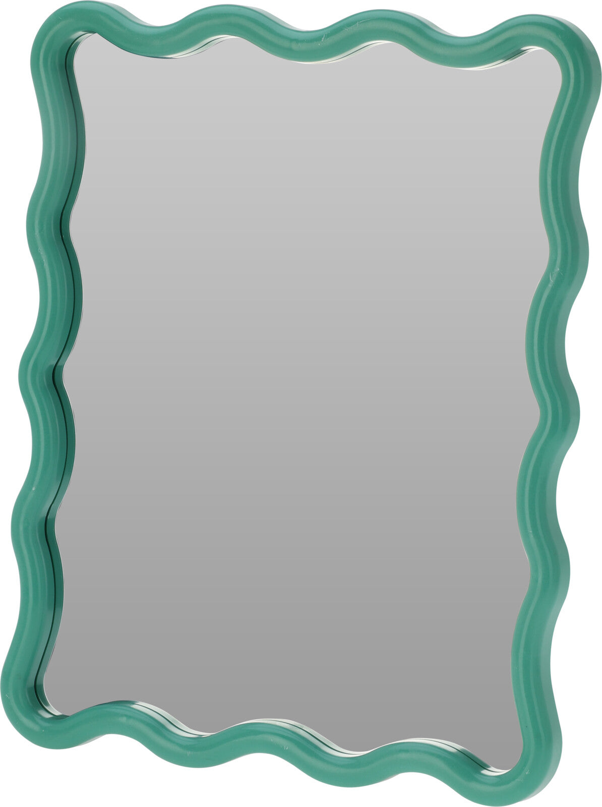 Assorted Colour Wiggle Wavy Mirror Home Decor Wall Hanging Pastel