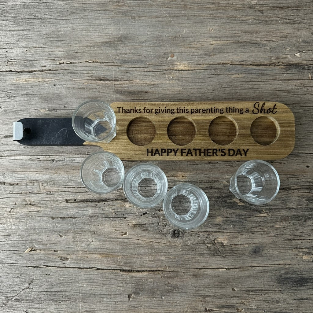 Father's Day Shot Glasses Gift