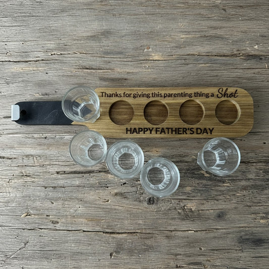 Father's Day Shot Glasses Gift