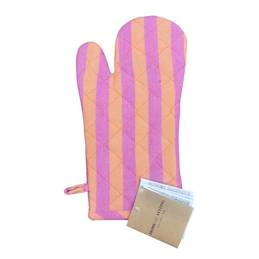 Assorted Pastel Coloured Oven Glove Mitt