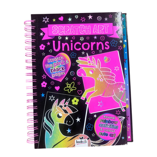 Children's Scratch Art Fun: Unicorn