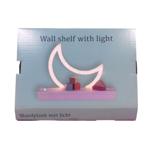 Assorted Neon LED Light Wall Mounted Shelf