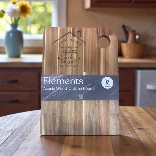 'New Home' Personalised Chopping Board