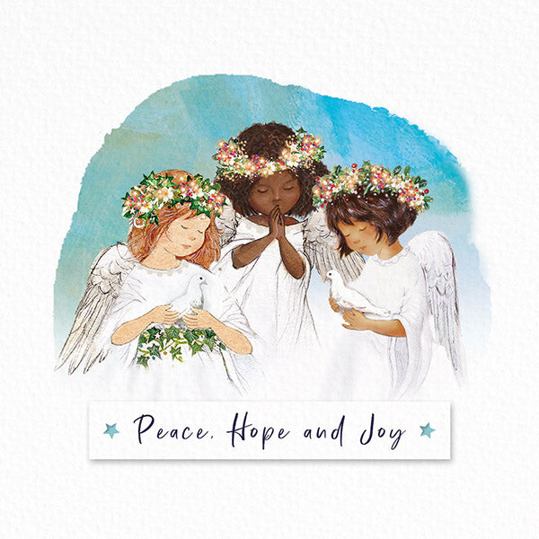 Peace Hope and Joy Angels