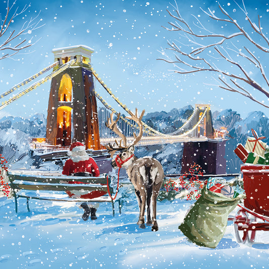 Santa & Rudolf by Bridge