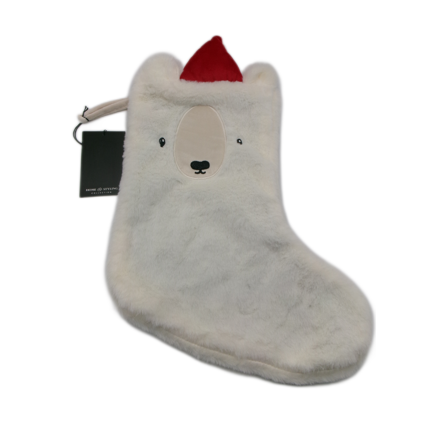Christmas Stocking Animal Design 40x22cm 3x Assorted Designs
