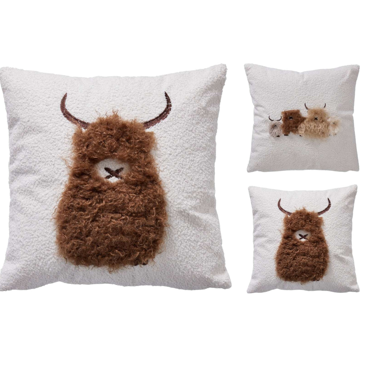 Highland Cow Cushions - 2 Designs Available