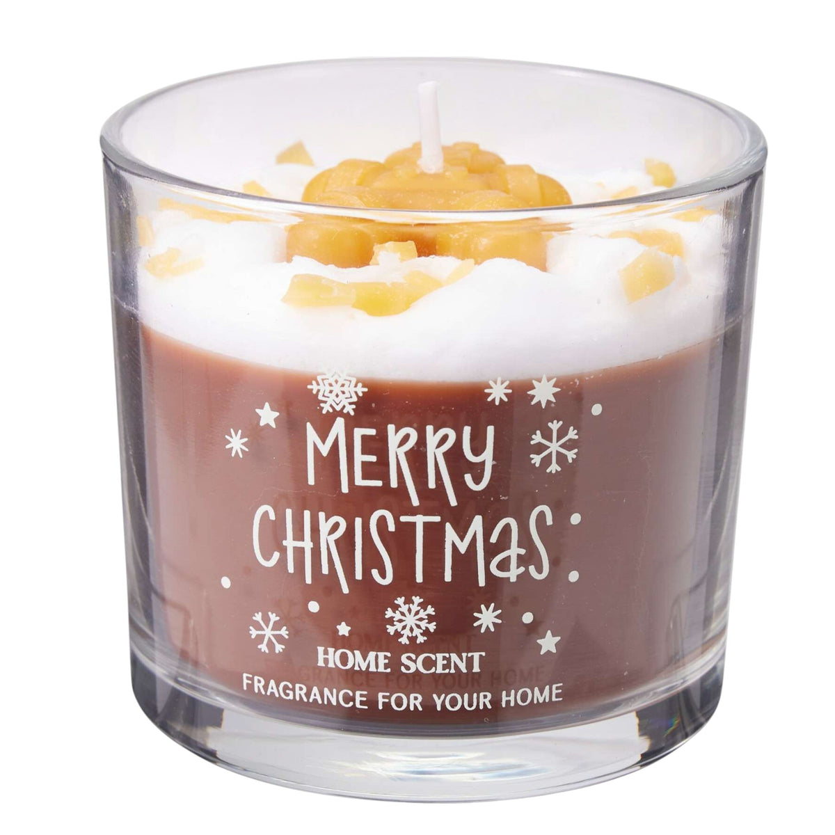 Scented Candle In Glass - 3 Assorted Scents