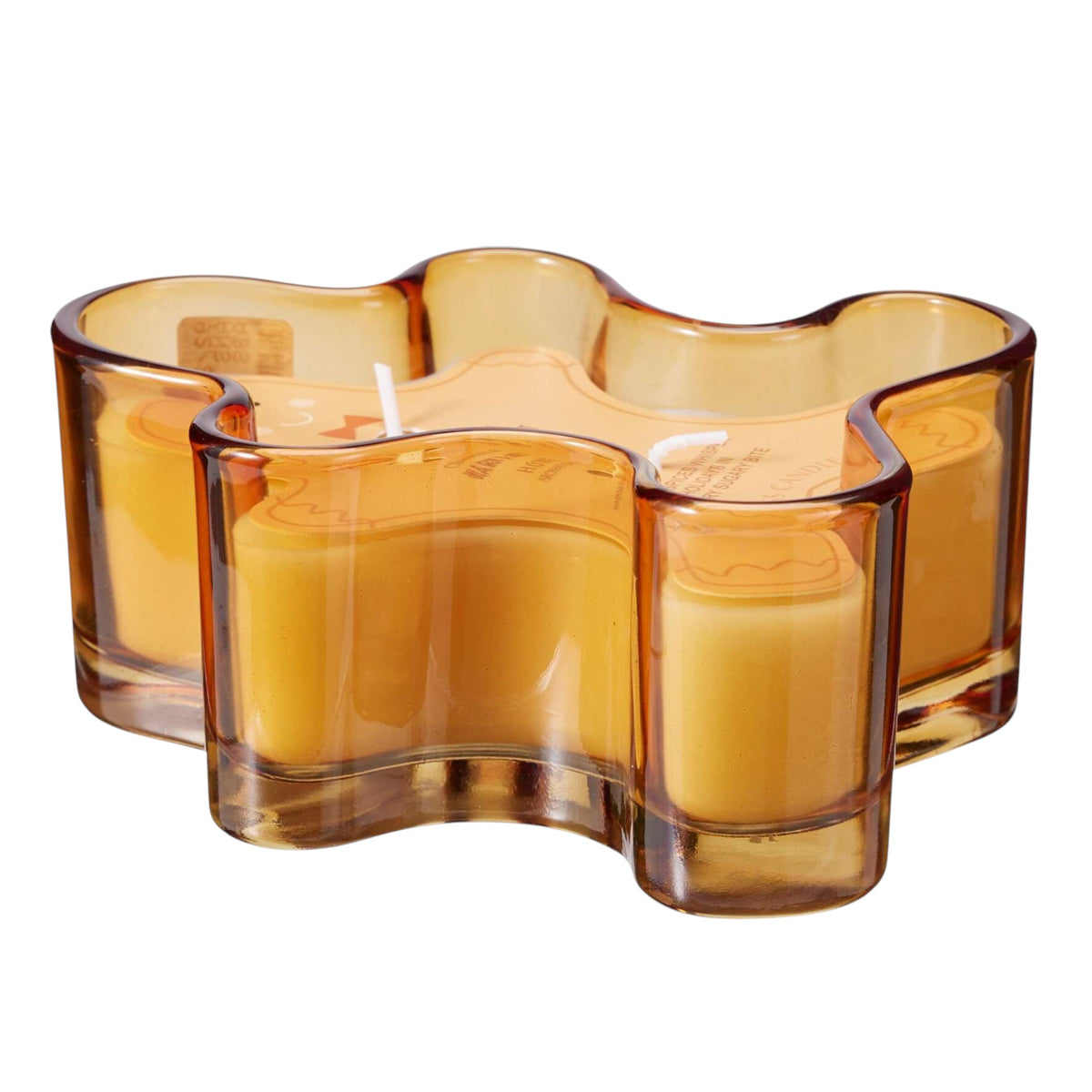 Scented Gingerbread Shaped Candle - 2 Scents