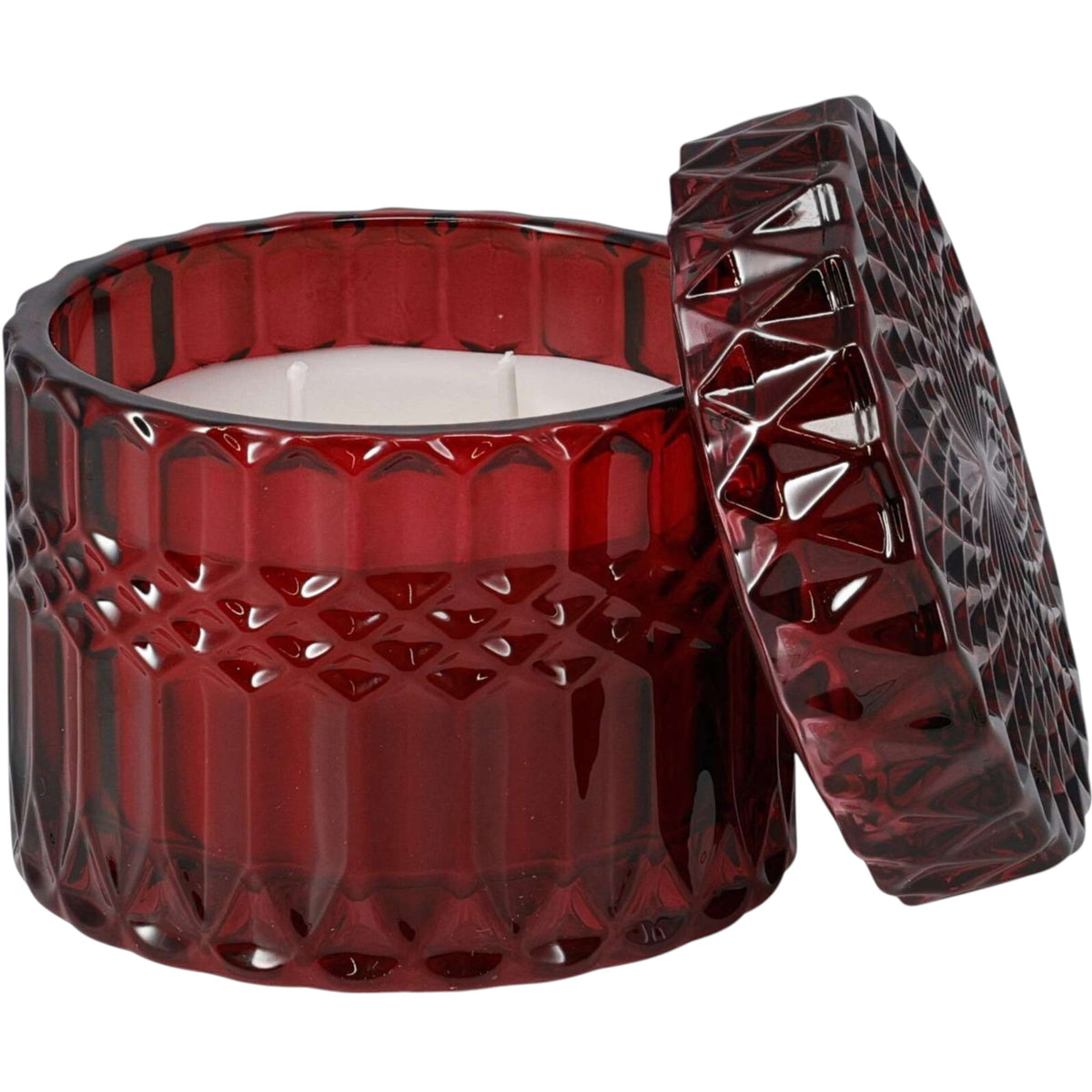 Scented candle in Glass Jar with Lid - 2 Scents Available