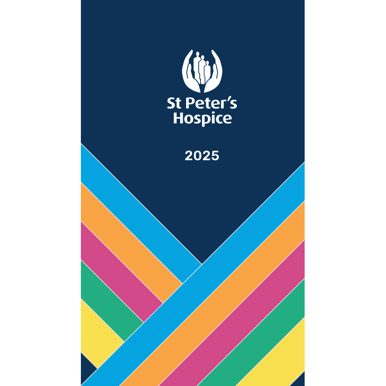 2025 St Peter's Hospice Branded Diary Stripes